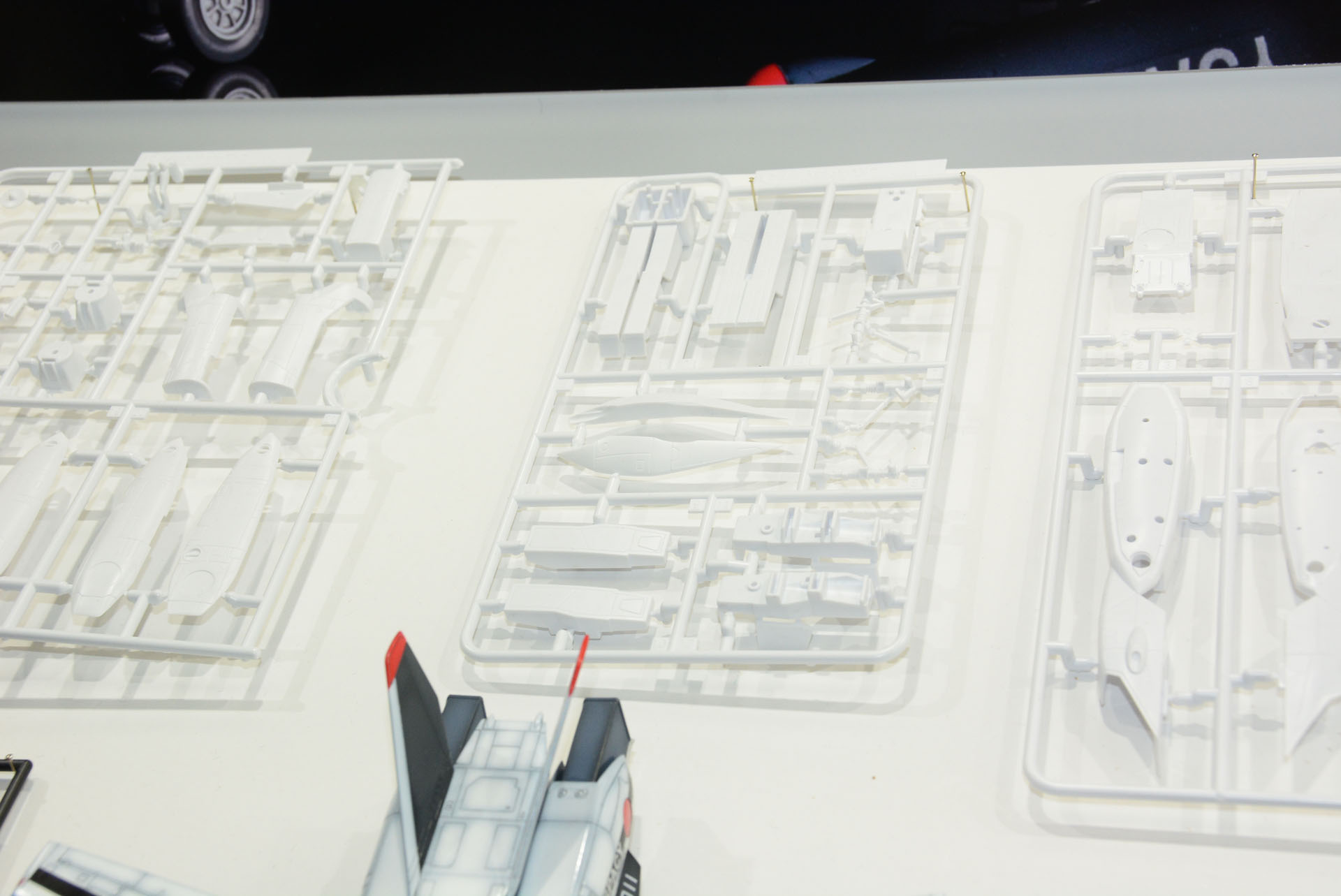 パーツ分割を最小限に、組み立てやすさを優先している