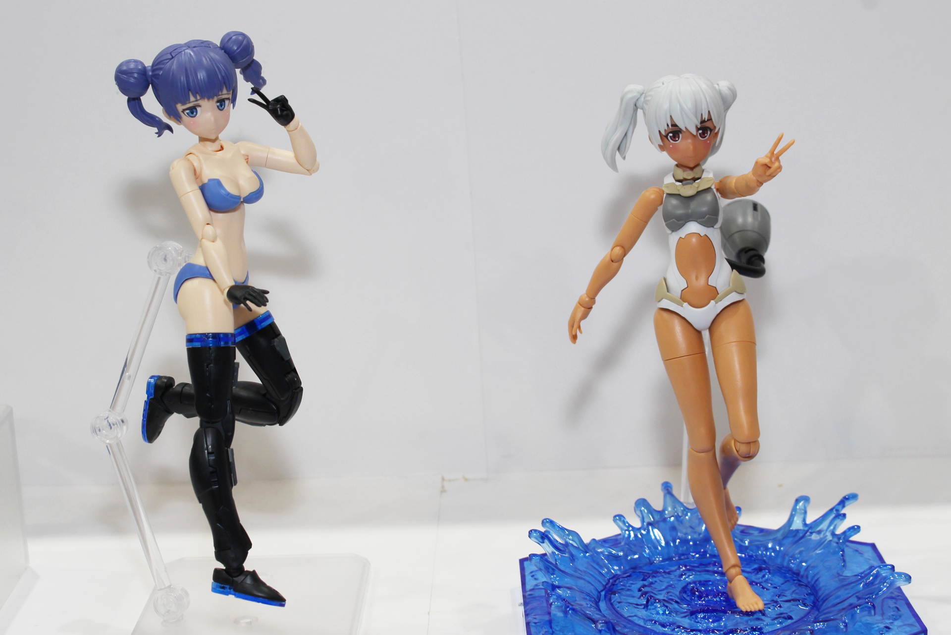 新作の「オプションボディパーツ」を使用した作例。お気に入りのスタイルを見つけたい