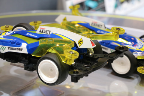静岡ホビーショー】安定性重視のレーザーミニ四駆第3弾「ロードナイト