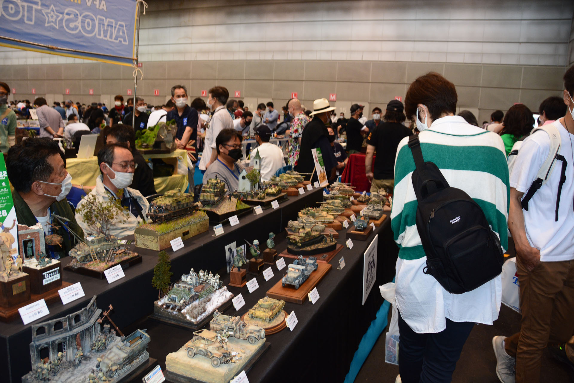 ハイレベルのモデラーたちの作品をこれだけの規模で見ることができるイベントはないだろう。静岡ホビーショーの大きな魅力だ