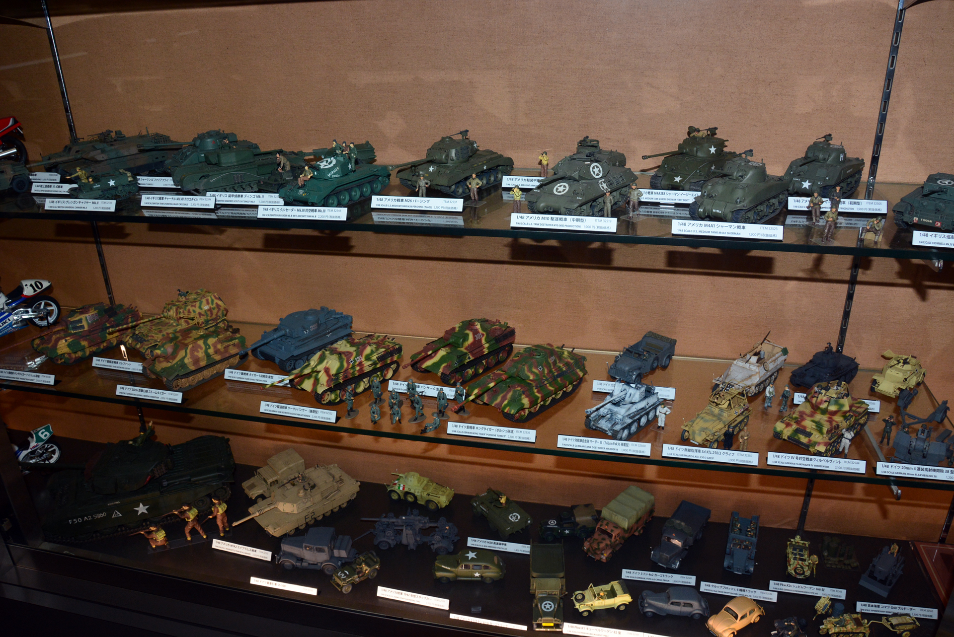 綿密な実車取材や資料の発見によってタミヤのプラモデルは進化し続け、より詳細になっている