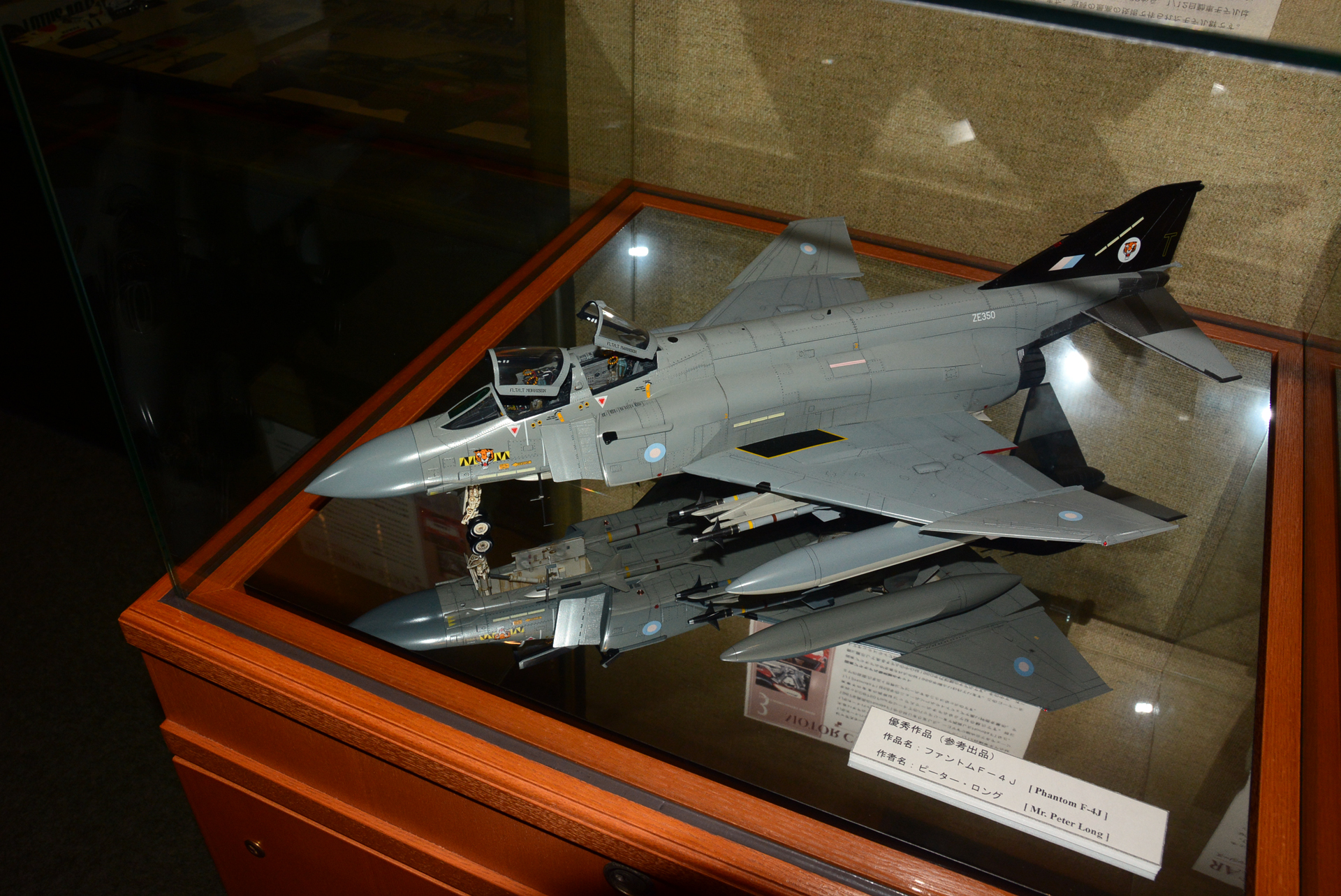 大スケールで精密な表現が込められたF-4