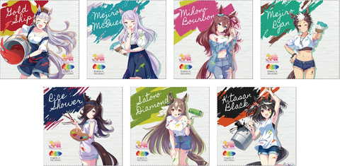 ウマ娘」ライスシャワーとミホノブルボンの私服姿がフィギュア化