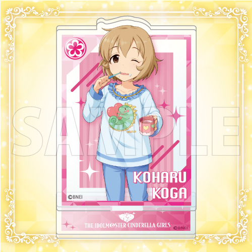 【D賞-3】ミニアクリルスタンド ［パジャマブルー］古賀小春