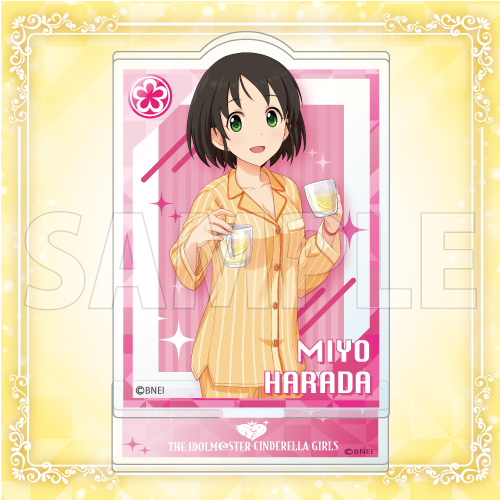 【D賞-4】ミニアクリルスタンド ［ナイトパーティー］原田美世