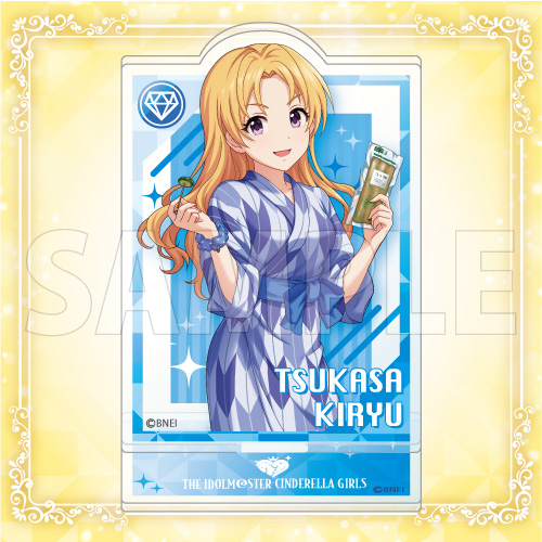 【D賞-8】ミニアクリルスタンド ［ほっこり温泉］桐生つかさ