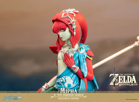 ゼルダの伝説 BotW」よりゾーラ族の英傑「ミファー」がフィギュアで