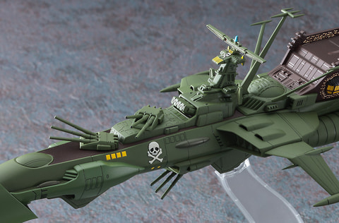 プラモデル「宇宙海賊戦艦 アルカディア（「劇場版 銀河鉄道999」より