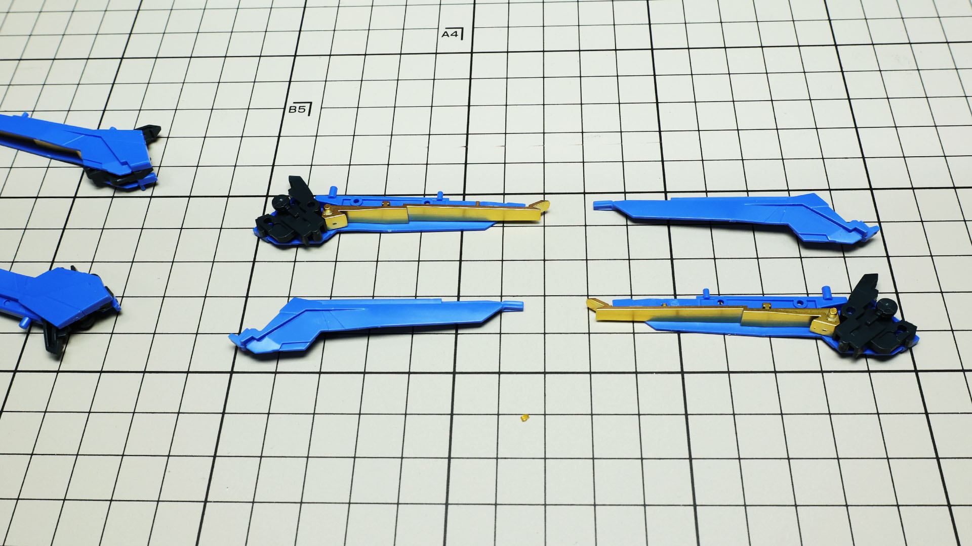 噴射口（？）は3段に見える造りになっています