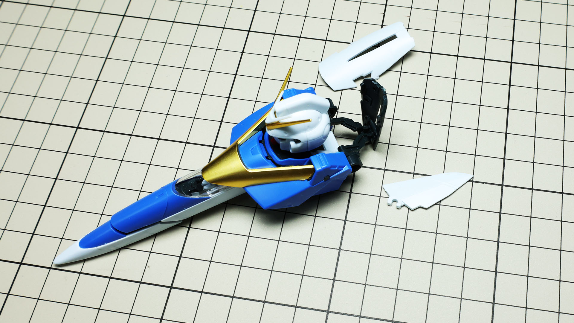 まずはメカフレーム同士で組合せ……