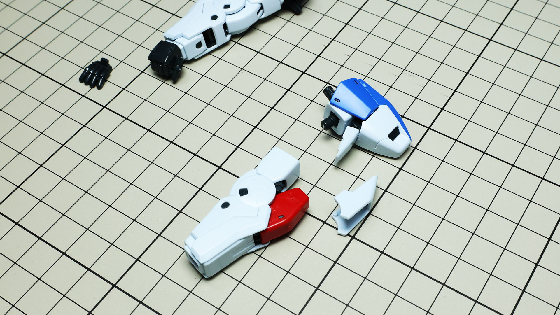 外装が付いても可動性能に問題ありません