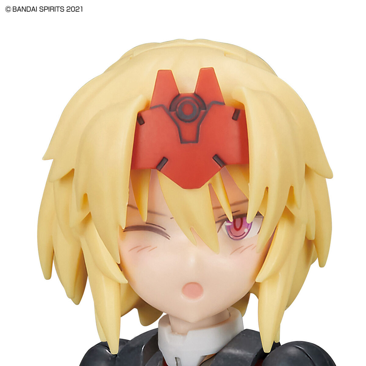 3種類の表情パーツが付属