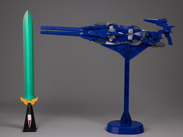 赤枠で囲われている箇所が差し替えパーツを使用する部分