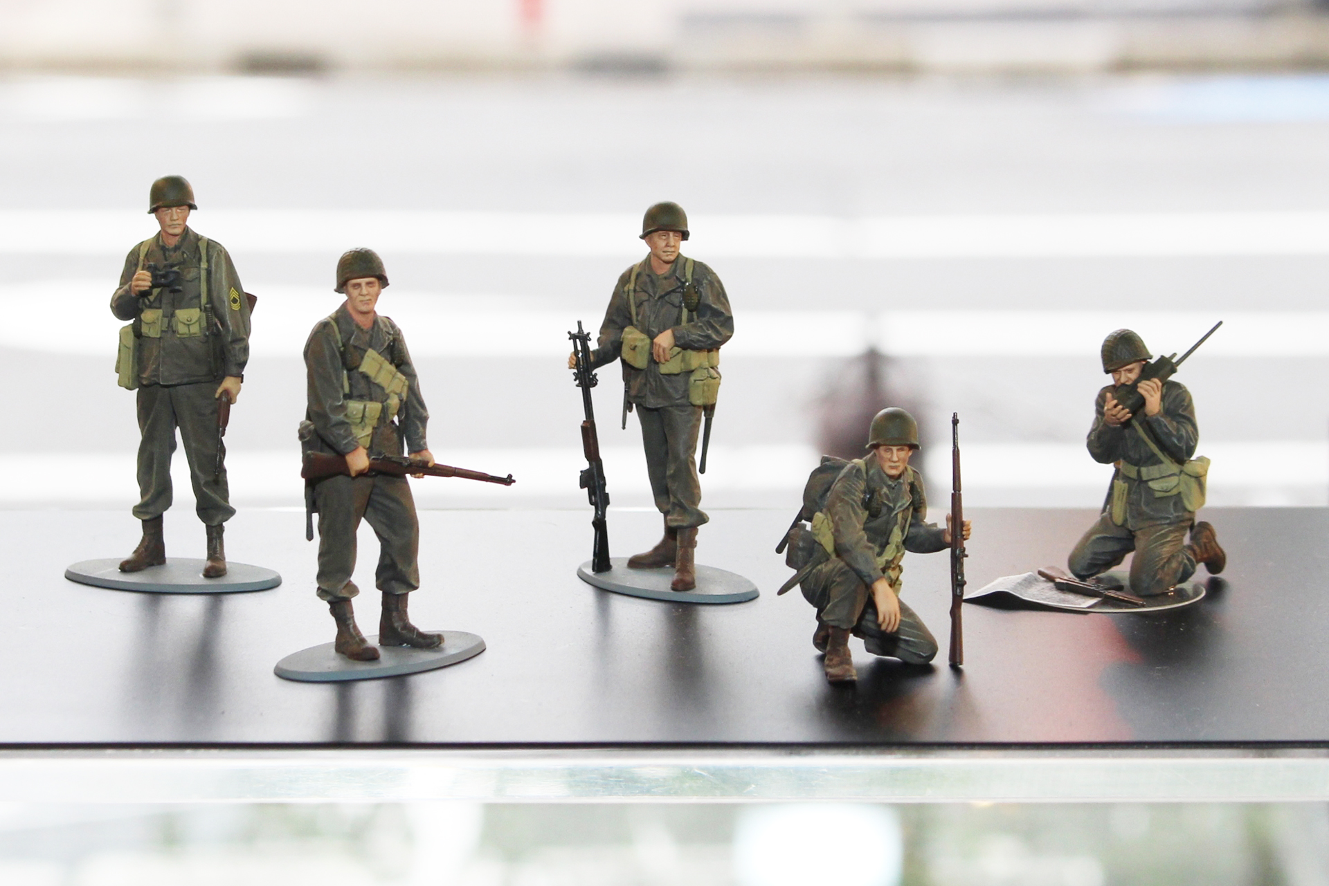 「1/35 ミリタリーミニチュアシリーズ No.379 1/35 アメリカ歩兵偵察セット」。7月9日頃発売。価格は1,760円（税込）