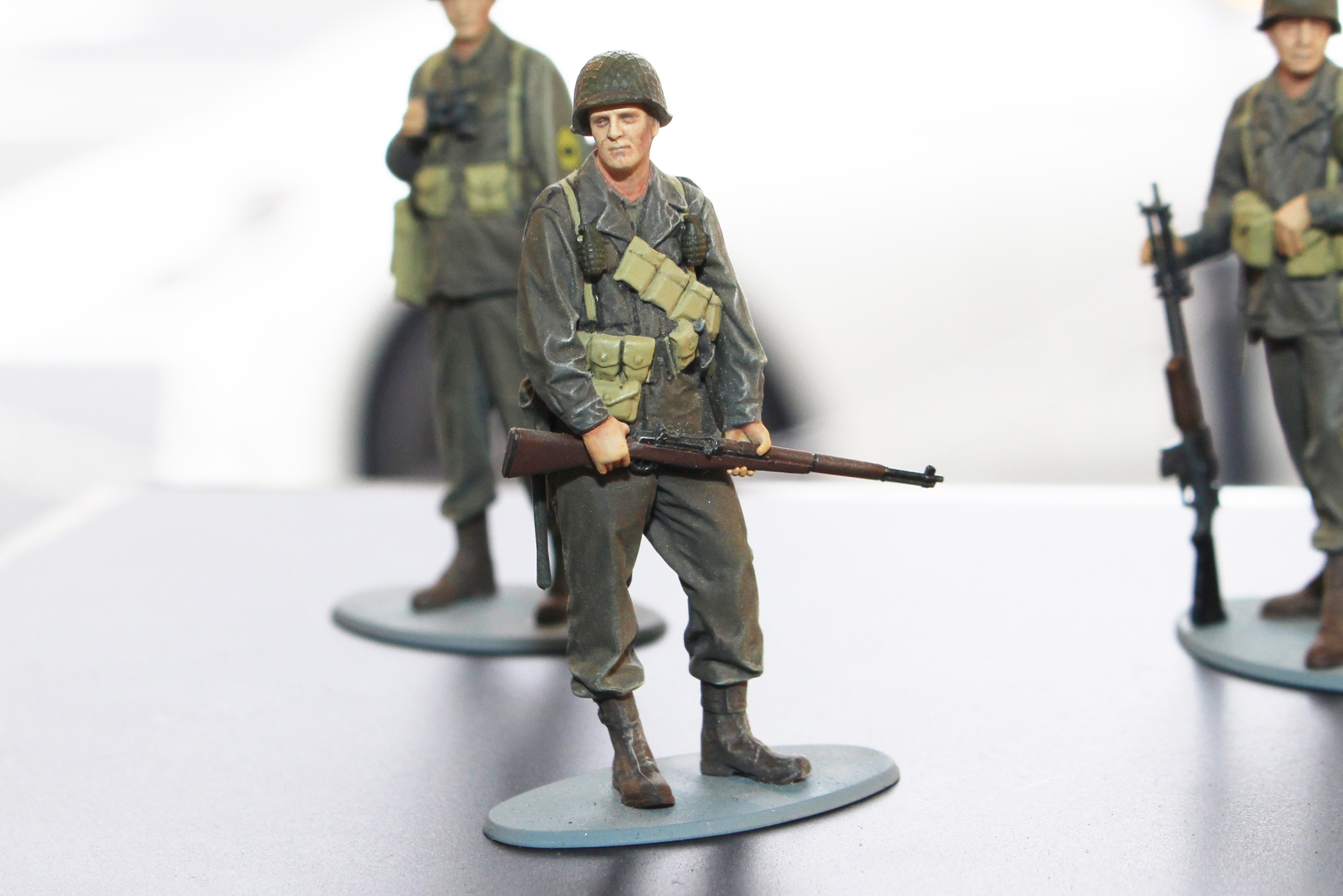 5cmほどの大きさながら、兵士の表情まで造形