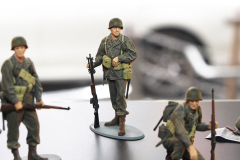 特別企画】【TAMIYA SHOWCASE】第二次大戦後期の米兵の装備を反映。「1
