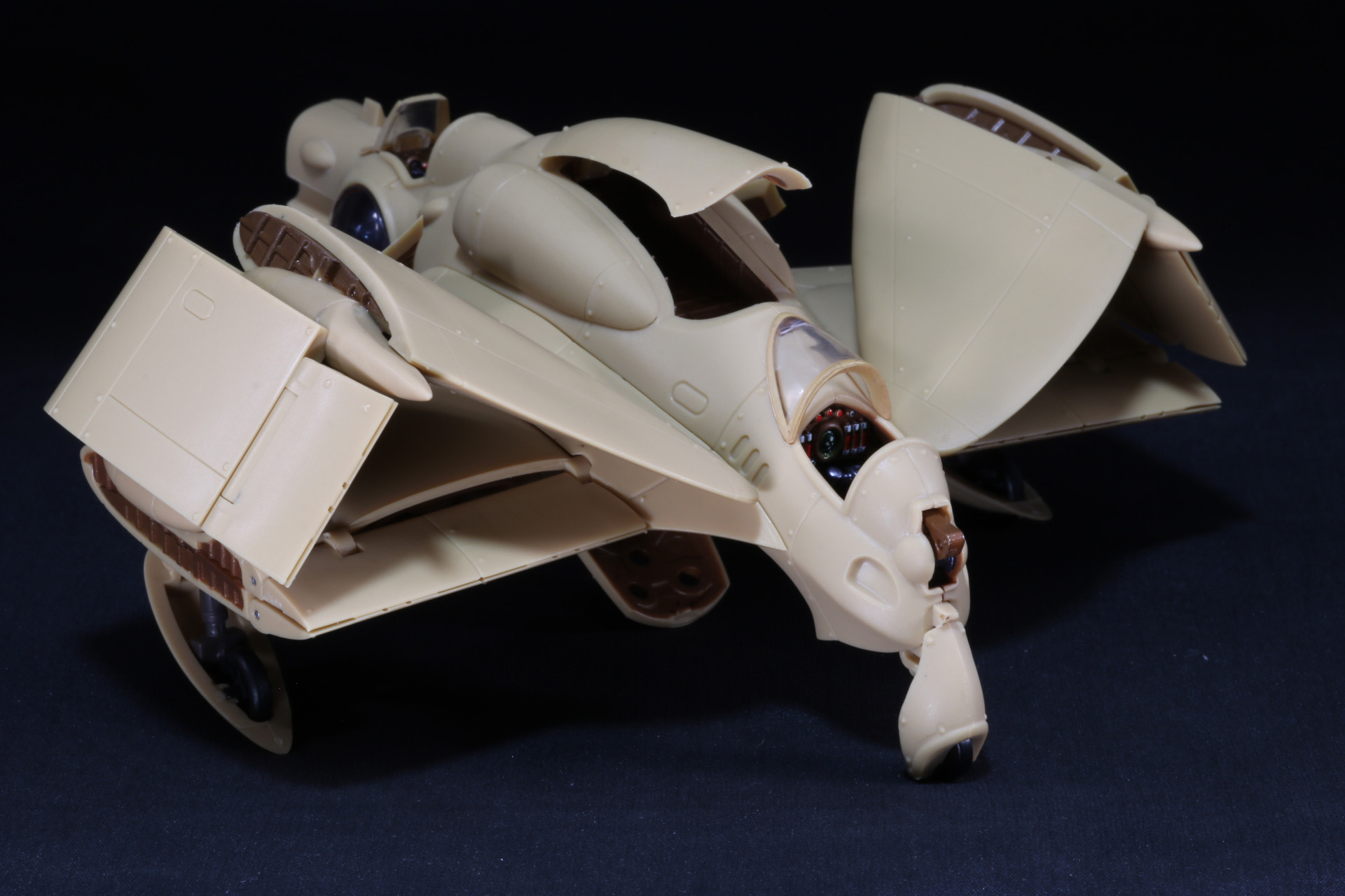 背面から見た状態