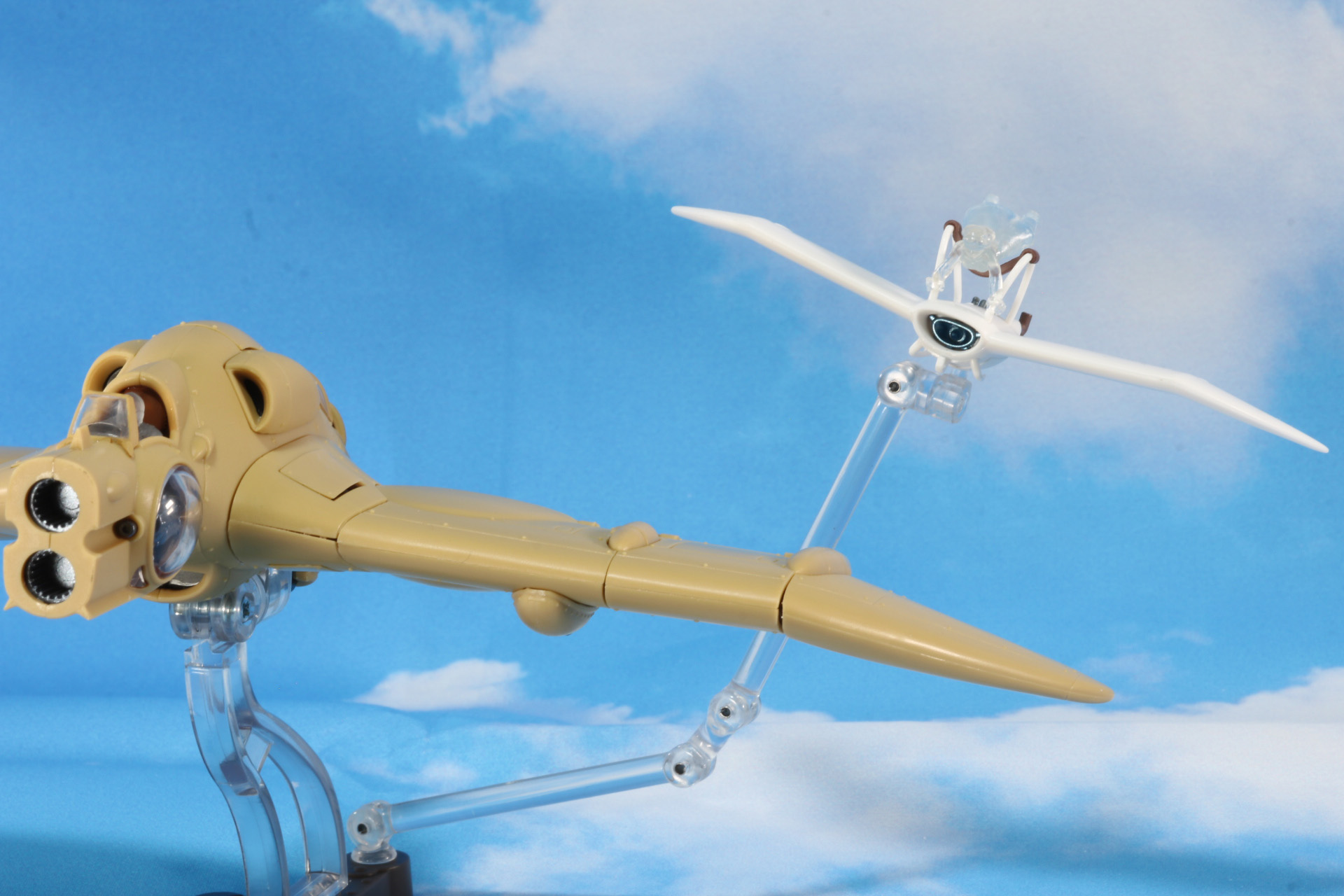 ワイヤーを外して「メーヴェ」の単独飛行