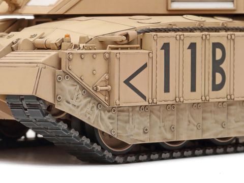 タミヤ、プラモ「1/48 イギリス主力戦車チャレンジャー2イラク戦仕様