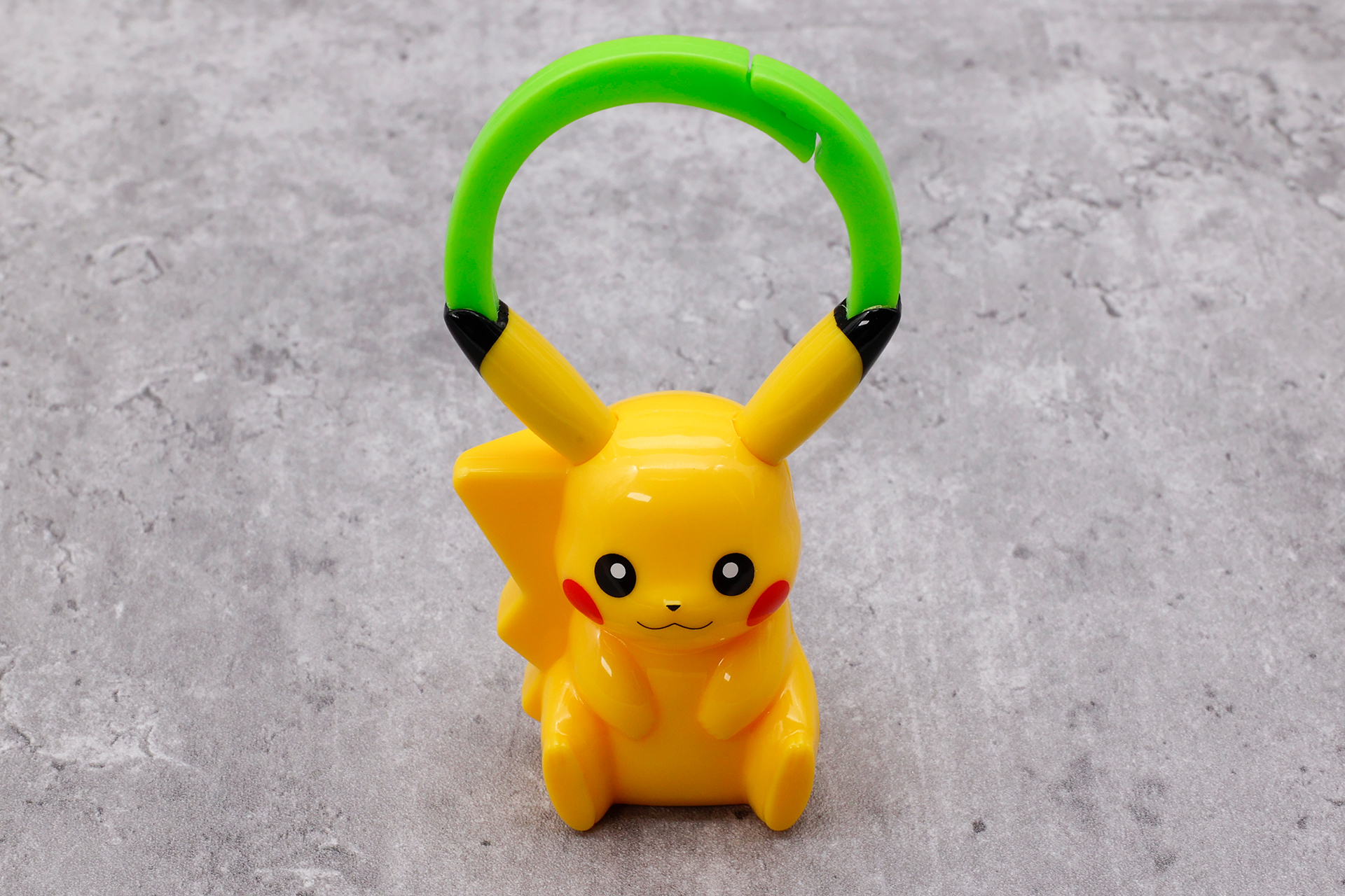 立体的なピカチュウが、なんともたまらないかわいらしさだ