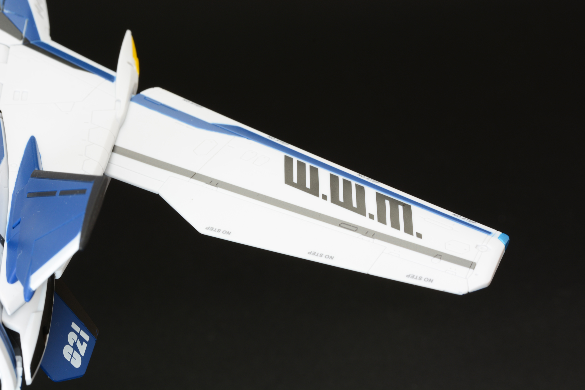 主翼に描かれたマーキング