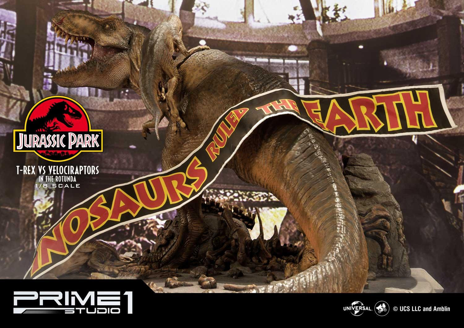 レガシーミュージアムコレクション ジュラシック・パーク T-REX VS ヴェロキラプトル
