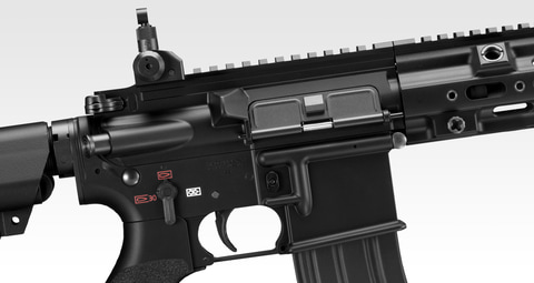 デルタフォース採用銃のブラックカラーVer。次世代電動ガン「HK416