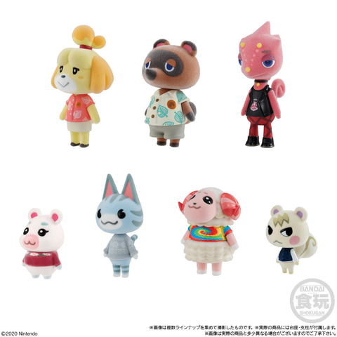 あつまれ どうぶつの森」の食玩4商品がセブン-イレブンにて6月18日より