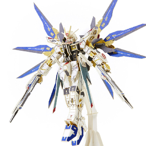 si-gu-mi PRO ガンダム＆ストライクフリーダムガンダム 2種セット 紙の板から生まれるハイクオリティなガンダムパズル！「Paper