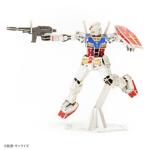 紙製ガンダム、行きます！ 紙製立体パズル「si-gu-mi PRO
