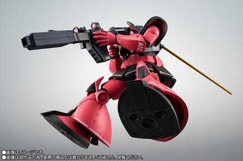 ROBOT魂 シャア専用リック・ドム」がリアルマーキングを施され