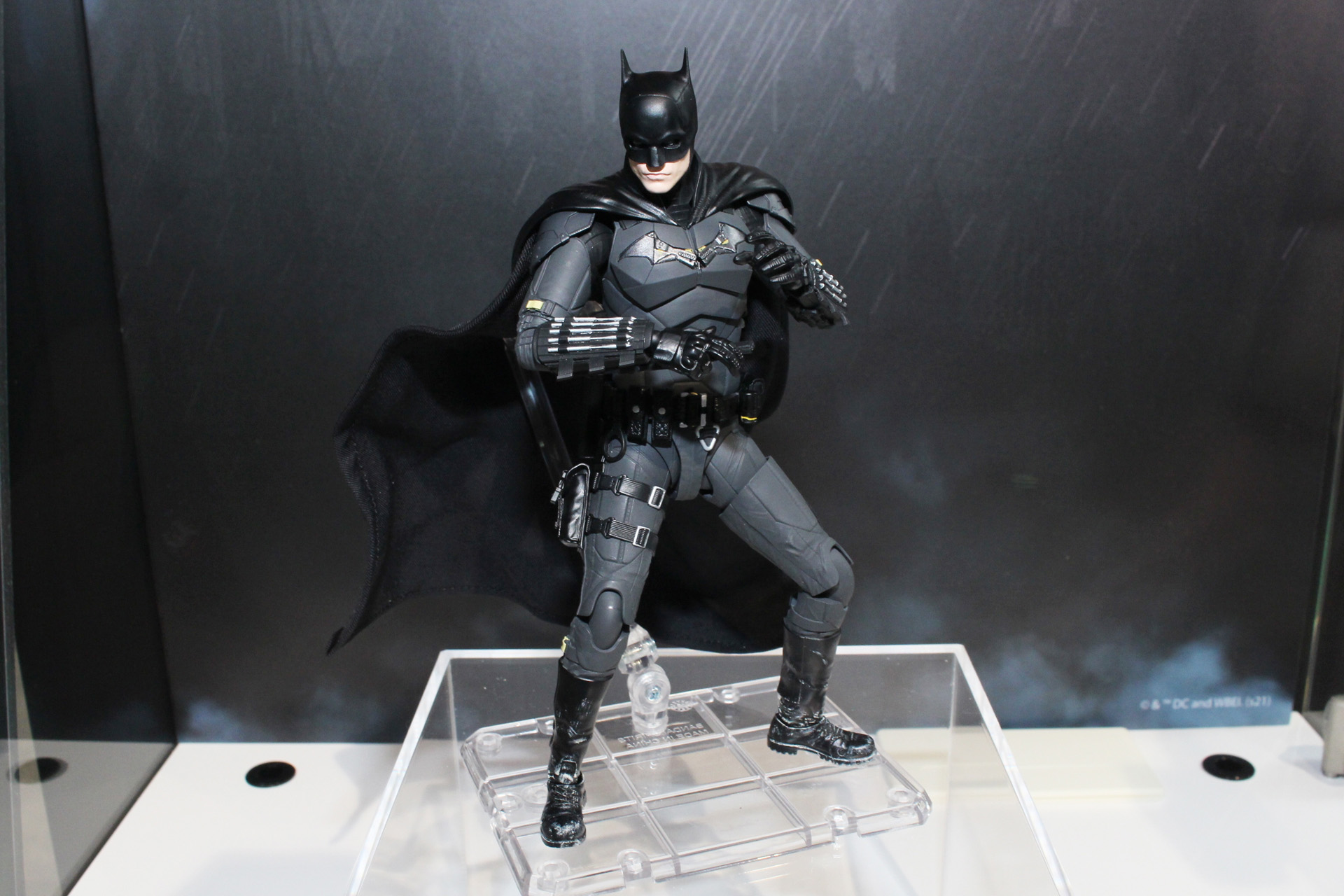「S.H.Figuarts バットマン（ザ・バットマン）」。参考出品。発売日、価格は未定