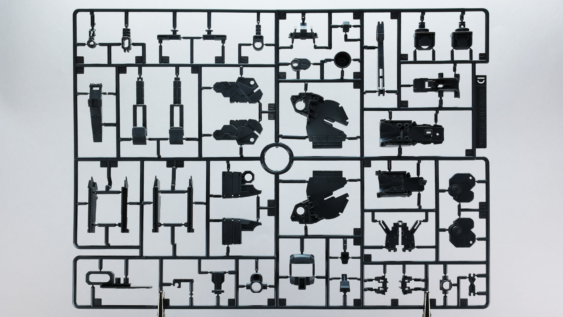 Dランナー：【2枚】フレーム（グレー）