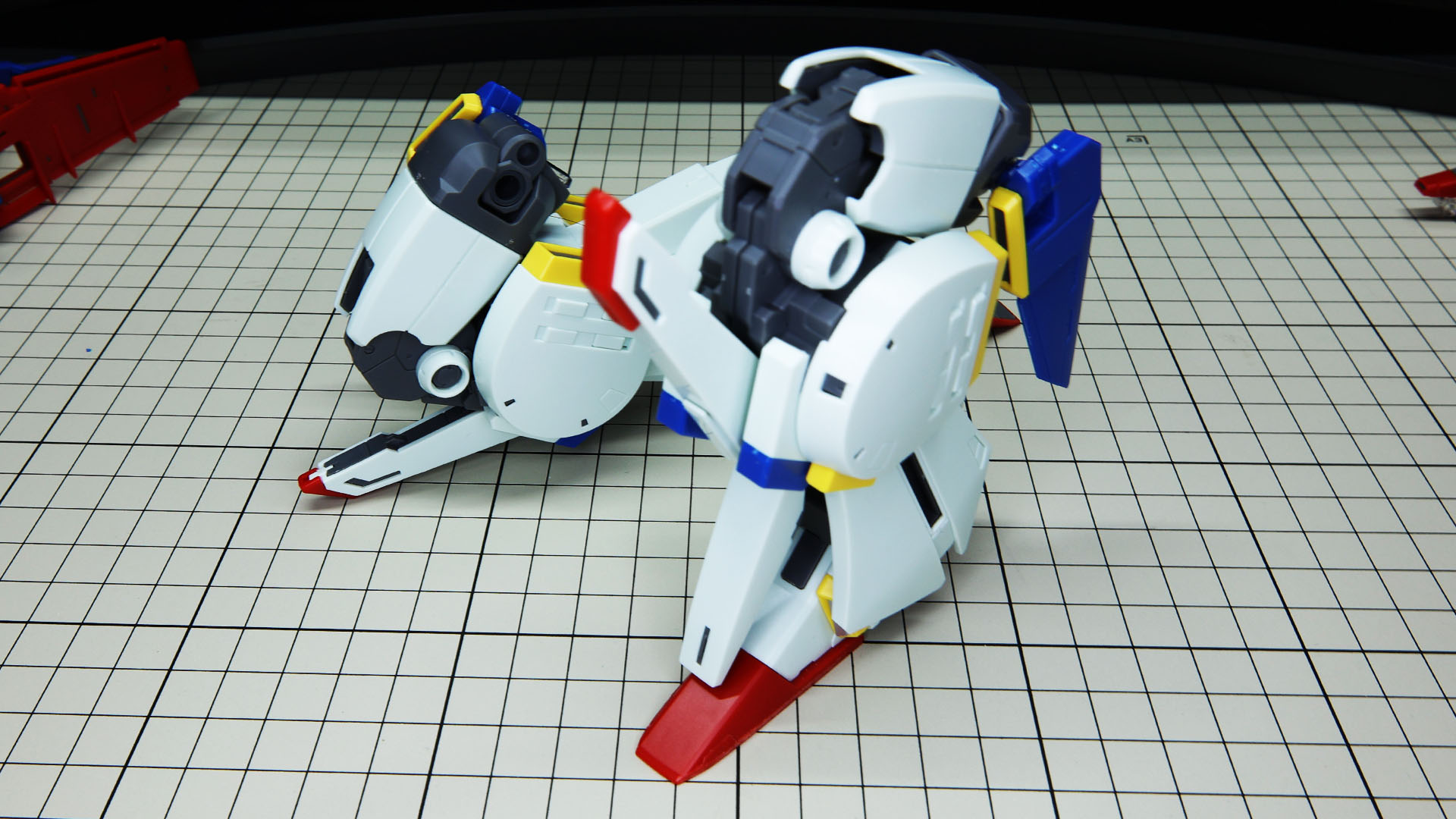 とてもよく動く脚部です