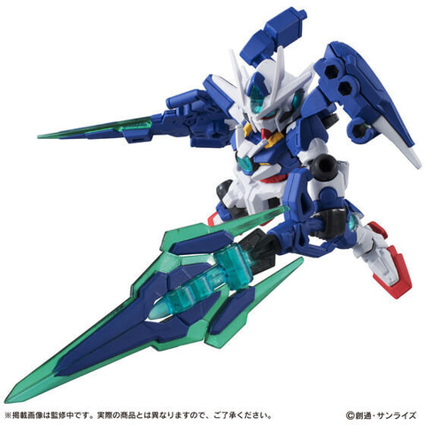 MOBILE SUIT ENSEMBLE EX06A 00クアンタフルセイバー 機動戦士ガンダム00」シリーズより「MOBILE SUIT ENSEMBLE EX06A