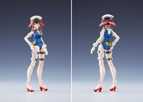 合体巨艦 ヤマト」より「合体ロボット ムサシ」と「神宮寺 凪沙」の