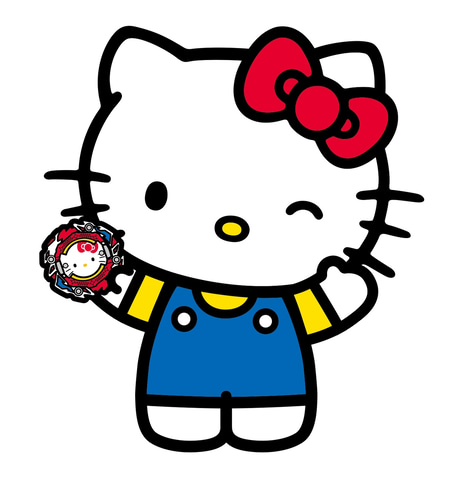 ハローキティ×ベイブレードバースト！ 「ベイバサダー」就任記念