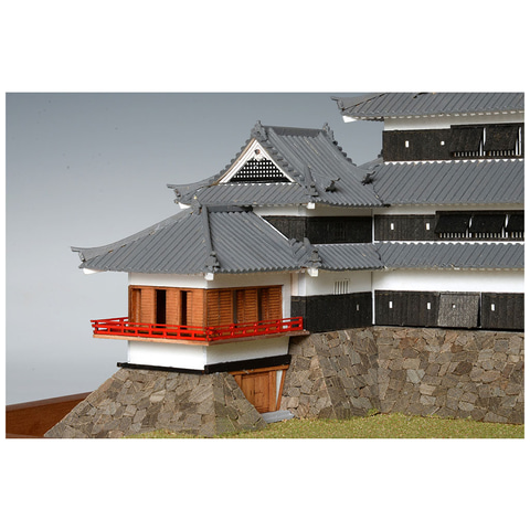 ウッディジョー、木製模型「1/150 松本城（改良版）」を発売！ 全面的