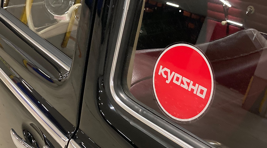 京商オリジナル スタティック クリング カーステッカー