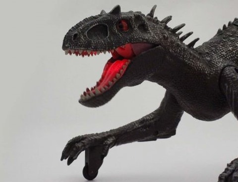 口から煙を吐く恐竜RC「バーニングダイナソー」7月発売