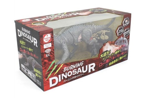 口から煙を吐く恐竜RC「バーニングダイナソー」7月発売