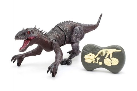 伸び〜るダイナソー 口から煙を吐く恐竜RC「バーニングダイナソー」7月発売