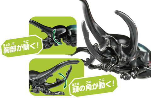 タカラトミー、「アニア」シリーズにヘラクレスオオカブトなど昆虫全5