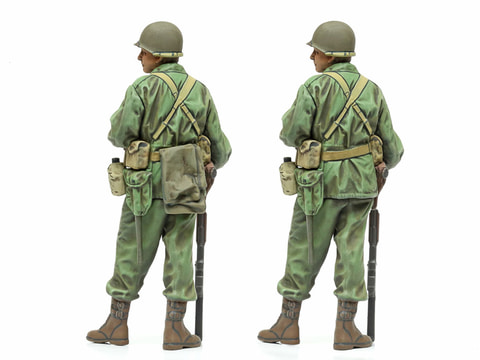 タミヤの「ミリタリーミニチュアシリーズ」より「1/35 アメリカ歩兵