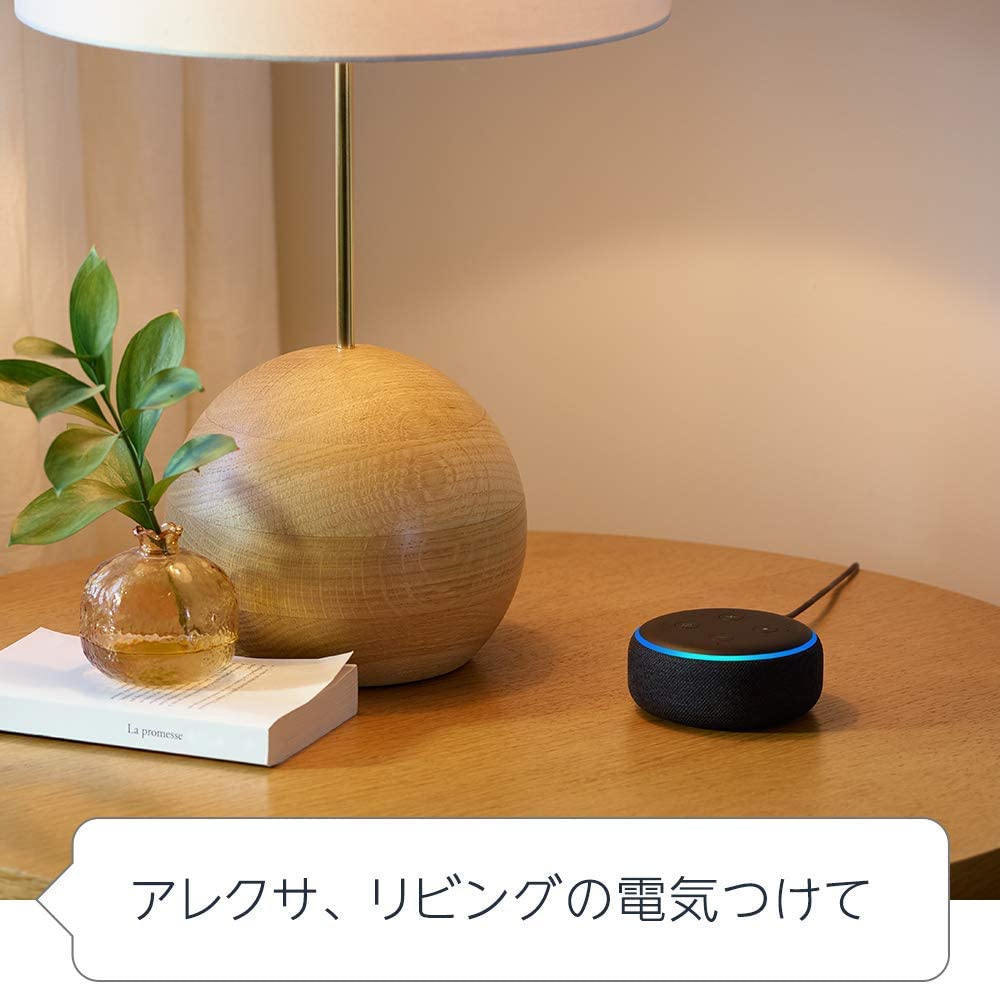 「Echo Dot」第3世代（チャコール）