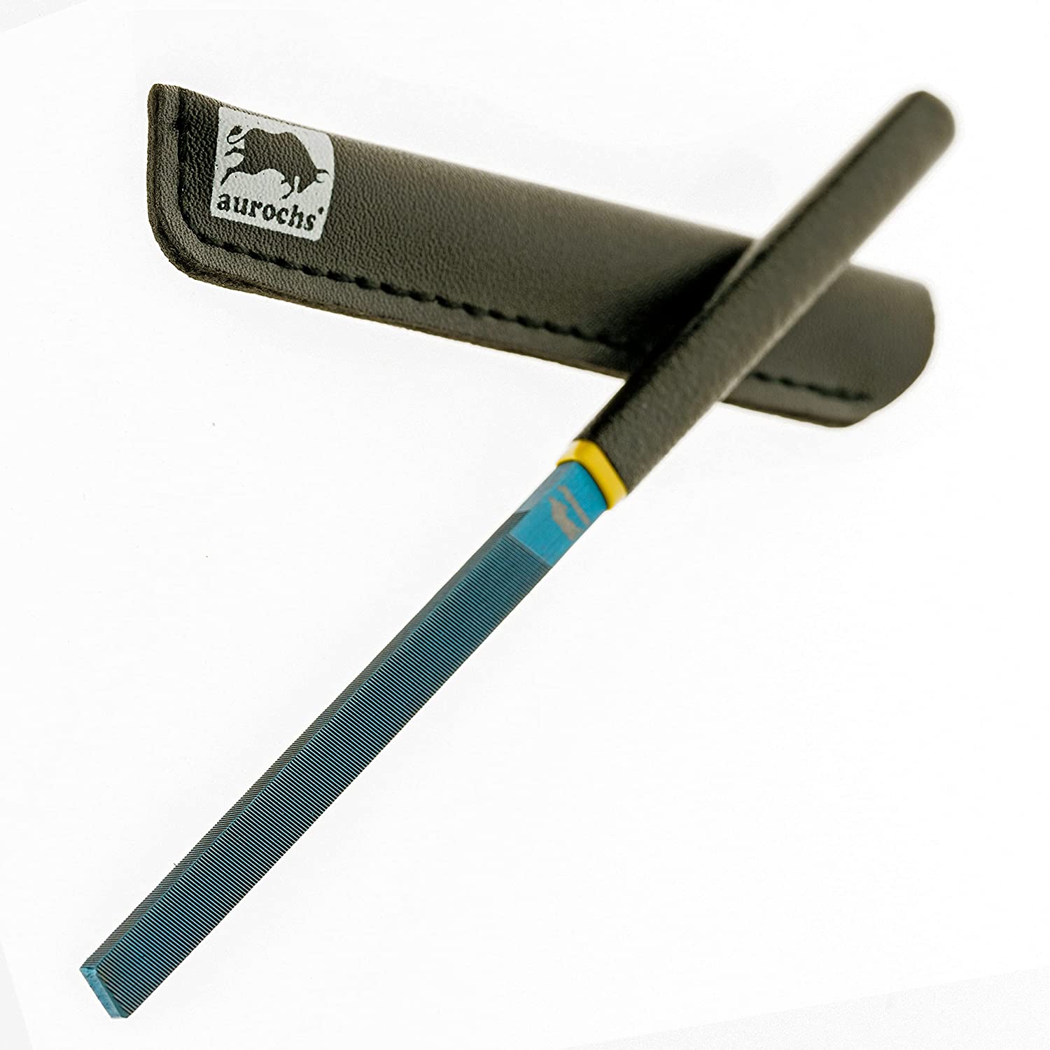 aurochs 極削り鉄 ヤスリ 平形 単目 細目 金属 精密 #600～800（細/細目）