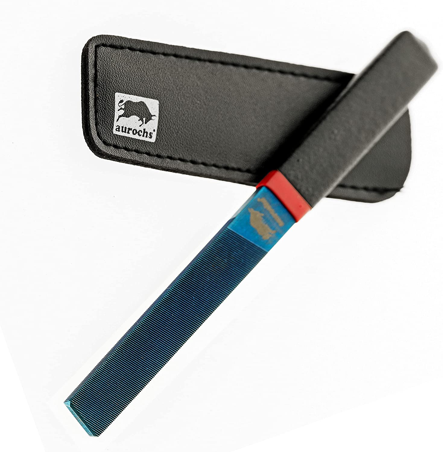 aurochs 極削り鉄 ヤスリ 平形 単目 中目 金属 精密 #300～400（幅広/中目）