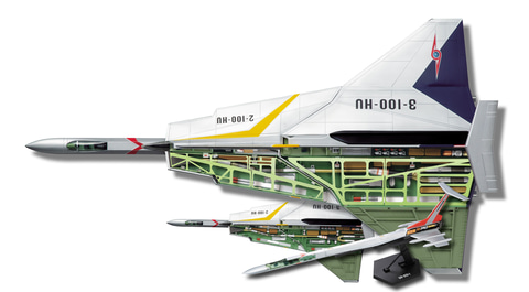 ウルトラホーク1号」が完成するマガジンシリーズ、週刊「ウルトラ