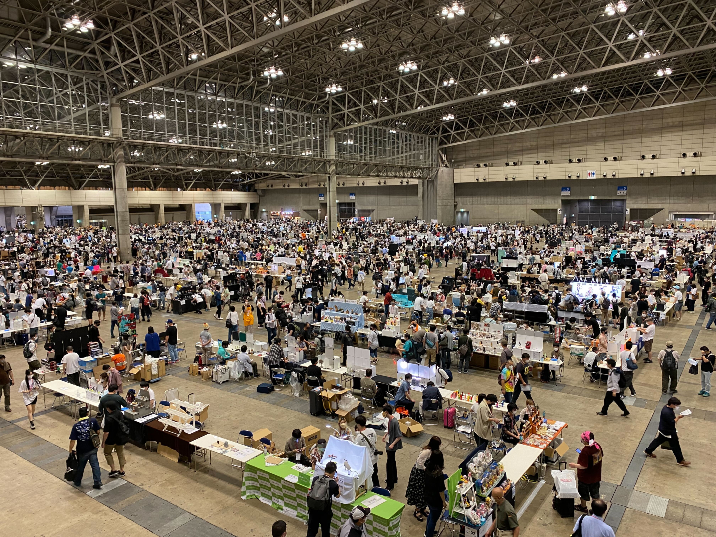 「ワンダーフェスティバル2022[夏]」会場の様子