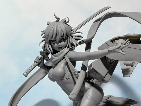 ワンフェス】ランサー/アルトリア[オルタ]が愛馬とともに立体化